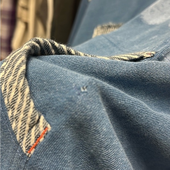 We The Free Blue Patchwork Hoodie - Picture 7 of 8